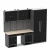 Import new design professional  garage cabinet /tool trolley with stainless steel cover wood top tools from China