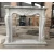 Import New designs White Marble Fireplace surround and Fireplace Mantels with Flower Carving from China