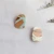 Import New Fashion Sweet Irregular Acrylic Stud Earrings Designs Polymer Clay Earrings from China