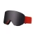 Import New Magnetic Adult Ski Goggles Double Anti Fog Black Magnetic Glasses for Outdoor Sports Cycling Mountaineering from China