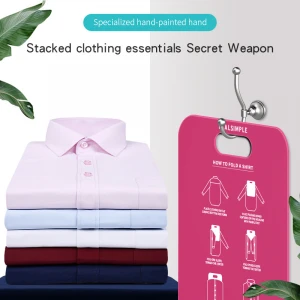 NEW pp plastic clothing organizer tshirt folding board closet clothes folder machine
