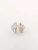 Import New products gold 18k cubic zirconia  rings jewelry irregular ring love lady ring from China