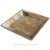 Import New stone style glass wood decorative tray for home decoration and use from China