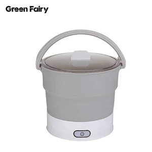 new style electric kettle portable foldable collapsible cooker for travel and home use