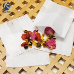 New style flower hot drawstring paper tea filter bag