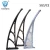 Import New technology production pc rain canopy awning plastic steel support bracket from China