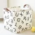 Import New Waterproof Foldable Storage Baskets Cotton And Linen Dirty Clothes Basket Toy Sundries Storage Bucket from China