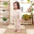 Import Newest Design colored cotton baby girls night suit from China