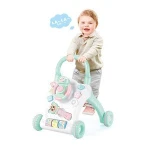 Newest Multi-functional Toys Early Education Learning Activity Baby Trolley Walker With Music And Light