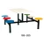 Import Newest style modern fast food restaurant table chair / dining table chair set from China