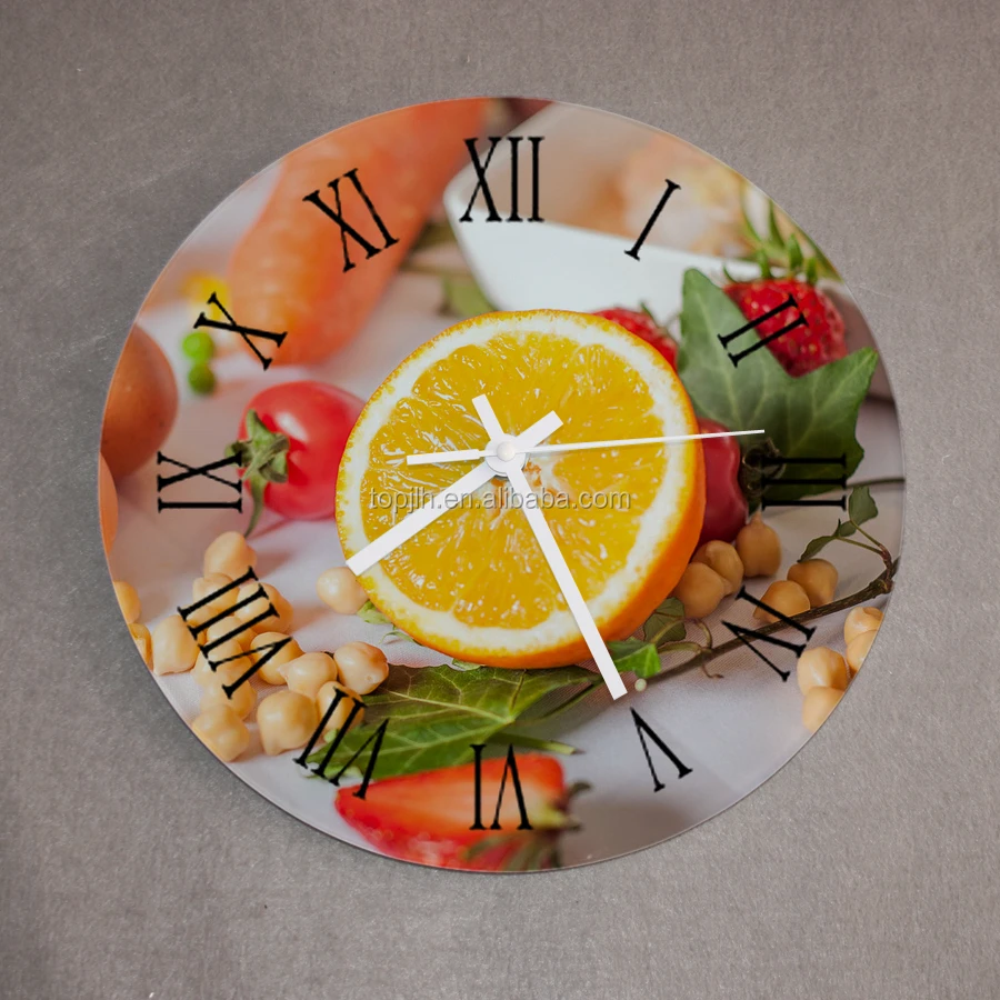 nice sublimation gadget home decorative wall clock blank