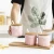 Import Nordic creative three-piece ceramic marble seasoning jar set salt/spice bottle for kitchen used from China