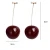 Import Novelty European And American Fruit Fashion Cherry Earrings Temperament Cherry Earrings Womens Earrings from China
