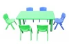 nursery school furniture  school plastic table and chair for kids cartoon school desk and chair
