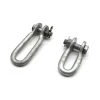 nylon coated wire gym cablw ball eye/ ball clevis U type with  U shape clevis fork joint u-clevis