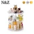 Import NZ C214 Plastic Spinning Cosmetic Organizer Lipstick Storage Clear 360 Rotating Makeup Organizer from China