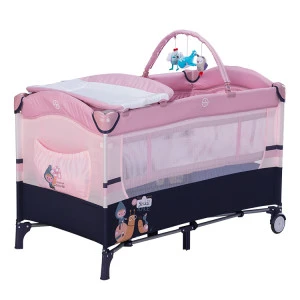 OEM cheap kids portable travel foldable swing baby playpen bed