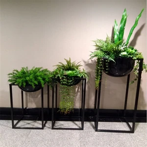 OEM customized modern designs office flower pot tray