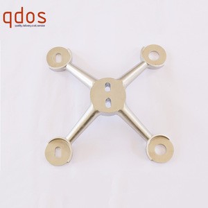 OEM design four-way arms stainless steel spider glass fitting