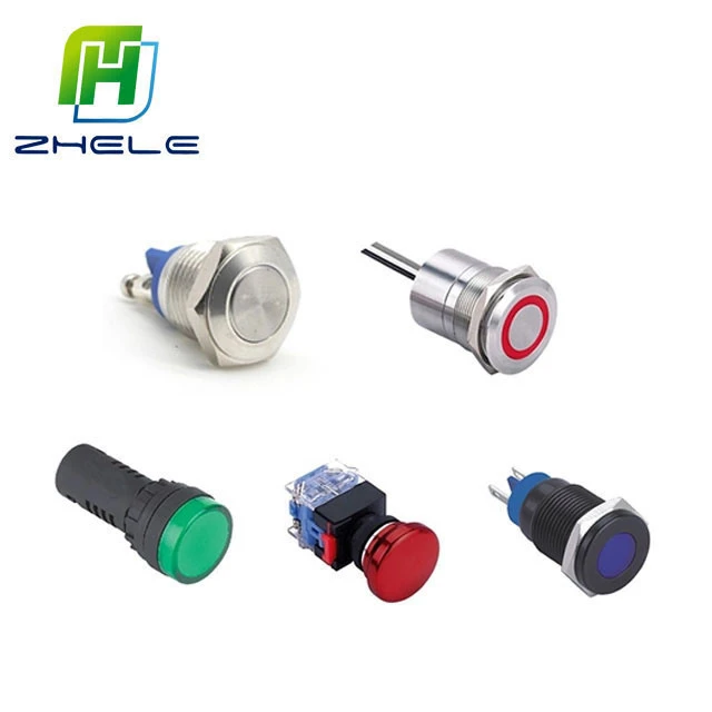 OEM Factory Long Mechanical Life 16mm IP68 Waterproof Dimmer Light Touch Sealed Push Button Switch