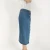 Import OEM High Quality Front Buttoned Jean Skirt Women Pencil Denim Midi Skirt from China