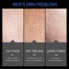 OEM new design private label natural organic korean beauty face care mens oil control moisturizing skin care set 6 piece set