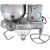 Import OEM ODM 7L Heavy Duty Stainless Steel 110v 220v Electric Kitchen Food Countertop Stand Mixer from China