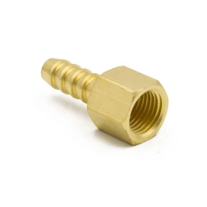 OEM & ODM Reducing Round head water brass Forged mist Hose Barb Swivel nozzle air hose fitting