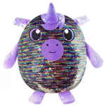 OEM Offered Service and Eco-friendly Safety Baby plush Sequin Material Animal Pig  Kids Toy