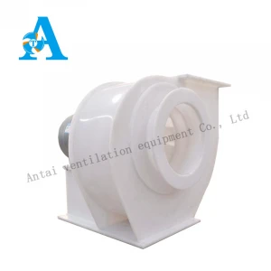 OEM top quality FRP/PVC/PP Plastic exhaust fan blower/Chemical Plant corrosion prevent centrifugal Blower