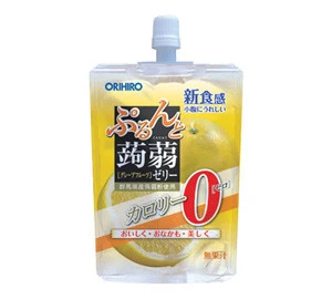 OEM Zero Calorie Grapefruit Jelly Drink Tube Type made in Japan