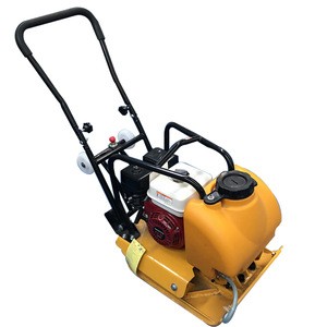 One-way gasoline or electric plate compactor