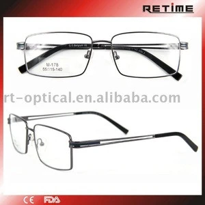 optical frames with parts wire core temples (M-178)