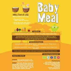 Organic &amp; Natural Baby Meal Brown Rice