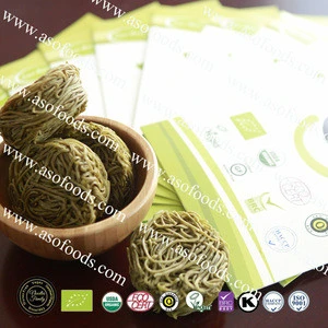 Organic BRC/HACCP green soybean Instant Noodle