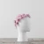 Import Original Europe Head Shape Glass Vase WIG Ceramic For Wedding Home Decor Living Room Decoration Porcelain from China