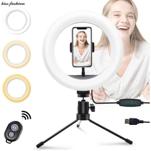other camera accessories led ring light led led circle ring light with stand With Tripod Stand For Makeup Youtube Video