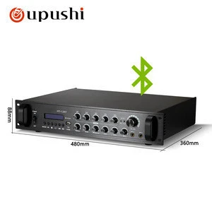 Oupushi PA 5 Zone Mixer Amplifier