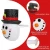 Import Ourwarm Wholesale 2pcs Christmas LED Snowman Lamp Shade Cover Porch Light Cover For Garden Yard Outdoor from China