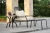Import Outdoor Black Color Cast Aluminum Sun Lounger With Waterproof Cushion from China