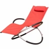 Outdoor Portable Garden Lounger Chair Patio Beach Swimming Pool Chaise Lounge