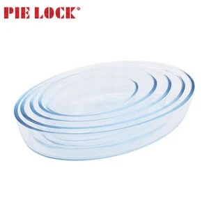 Oval Baking Dish High Borosilicate Glass Bakeware