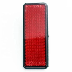 Over length 90mm Red Reflector for Bicycle Parts