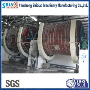 overloading dyeing drum, leather production machine