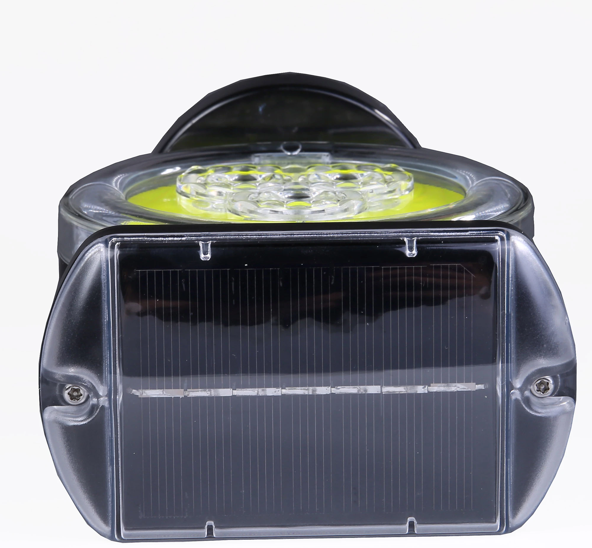 Owleye New Designed Quality Flashing Lamp Super Bright Traffic Magnetic 10 LED Solar Caution Light