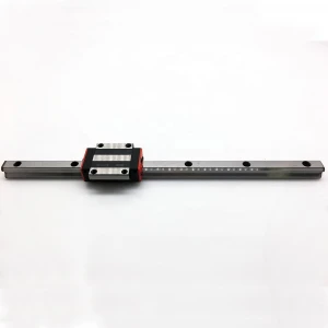 P grade low noise smoothly sliding linear guide rail and block slider from Lishui which can replace HIWIN linear guide rail