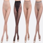 pantyhose spring and summer ultra-thin stockings female flesh-colored  invisible anti-hook silk leggings wholesale