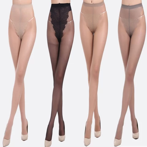 Pantyhose spring and summer ultra-thin stockings female flesh-colored sexy invisible anti-hook silk leggings wholesale