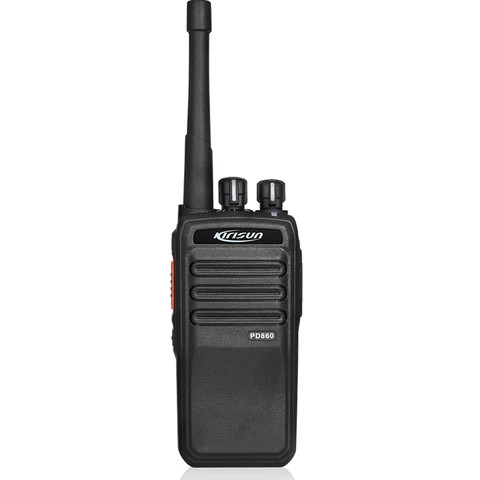 PD860 Kirisun Digital Analog Handle Intercom Walkie Talkie Two Way Radio Security Portable Radio Digital Mobile Radio