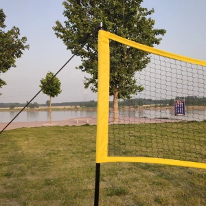 PE Four-sided Standard Volleyball Net Portable Four-sided Cross Cross Beach Volleyball Net Multifunctional Sports Training Net